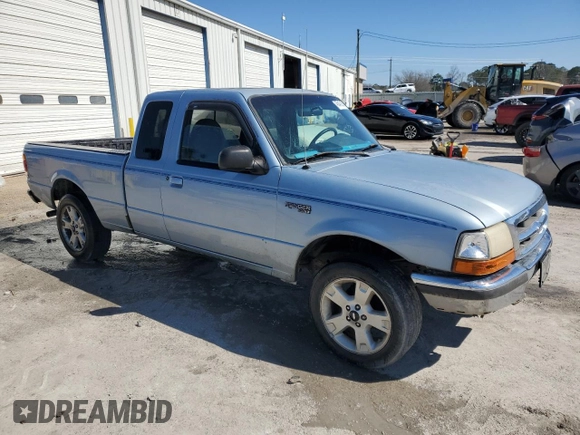 1998 Ford Ranger XL with VIN 1FTYR14X5WPB30510, listed as a Copart auction lot 45645355 with 234,252 mi miles and Salvage title. Bid and sale history available at DreamBid. Image 4.
