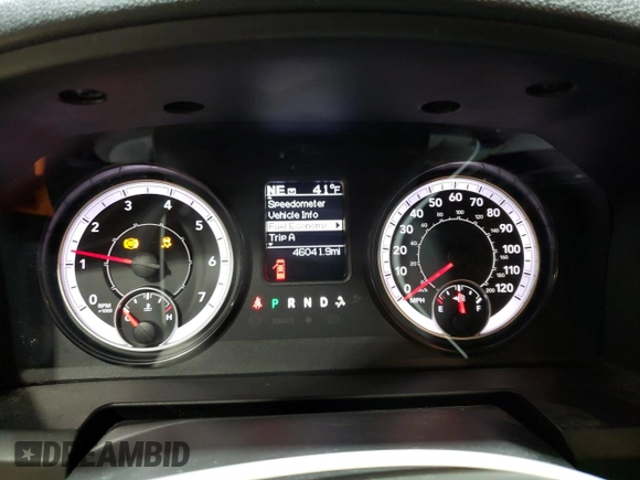 2023 Ram 1500 Tradesman z VIN 1C6RR7FT7PS527773, wystawiony jako Copart lot #44564895 z przebiegiem 46 041 mil mil oraz Czysty tytuł • Clean title. Historia ofert i sprzedaży dostępna na DreamBid. Obrazek 9.