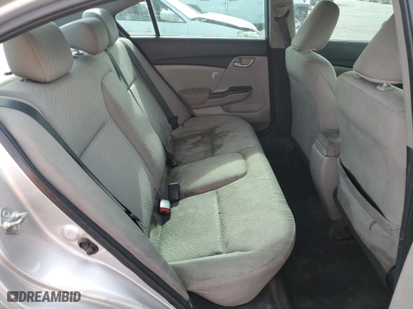 2014 Honda Civic Sedan LX with VIN 19XFB2F59EE024511, listed as a Copart auction lot 51936785 with 164,380 mi miles and Salvage Title. Bid and sale history available at carsss.com. Image 10.