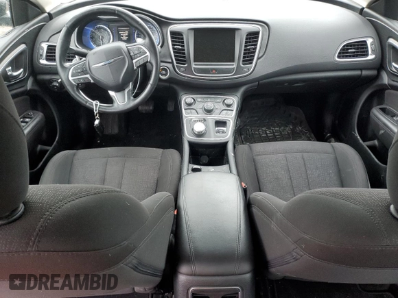 2015 Chrysler 200 Limited with VIN 1C3CCCAGXFN678871, listed as a Copart auction lot 46628965 with 157,390 mi miles and Clean Title. Bid and sale history available at carsss.com. Image 8.