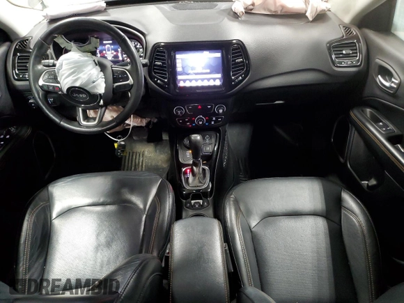 2018 Jeep Compass Limited с VIN 3C4NJDCB8JT454542, выставлен на аукционе Copart как лот 51874225 с пробегом 71 681 миль миль и На запчасти • Non repairable. История ставок и продаж доступна на DreamBid. Изображение 8.