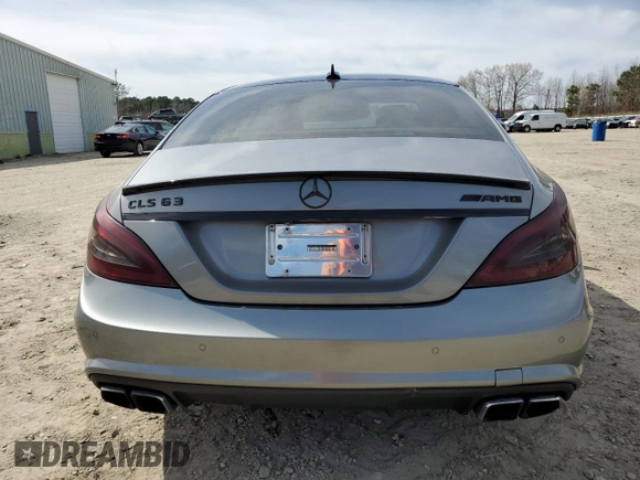 2012 Mercedes-Benz CLS 63 AMG with VIN WDDLJ7EB9CA026260, listed as a Copart auction lot 48987165 with 128,517 mi miles and Salvage title. Bid and sale history available at DreamBid. Image 6.