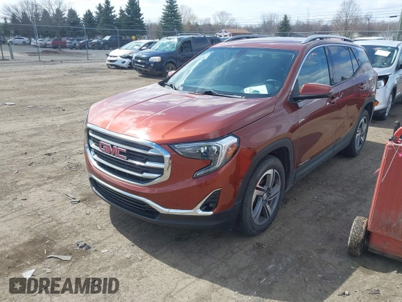 2019 GMC Terrain SLT with VIN 3GKALPEV0KL316498, listed as a IAAI auction lot 41878713 with 93,750 mi miles. Bid and sale history available at carsss.com. Image 17.