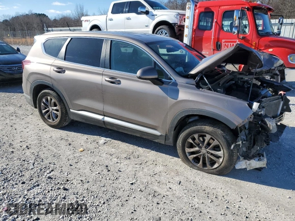 2019 Hyundai Santa Fe SE z VIN 5NMS23AD9KH023222, wystawiony jako Copart lot #86827124 z przebiegiem 129 726 mil mil oraz Szkoda całkowita • Salvage title. Historia ofert i sprzedaży dostępna na DreamBid. Obrazek 4.