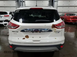 2014 Ford Escape Titanium with VIN 1FMCU9J94EUE52922, listed as a Copart auction lot 76987744 with 185,966 mi miles and Salvage Title. Bid and sale history available at carsss.com. Image 6.