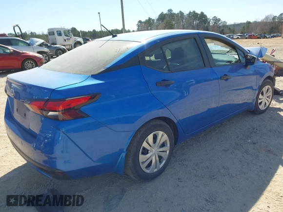 2022 Nissan Versa S with VIN 3N1CN8DV0NL861808, listed as a IAAI auction lot 41659518 with 56,857 mi miles and . Bid and sale history available at DreamBid. Image 4.