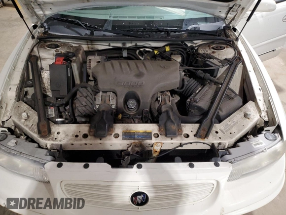 2004 Buick Regal LS with VIN 2G4WB52K041229252, listed as a Copart auction lot 59415425 with 126,945 mi miles and Salvage title. Bid and sale history available at DreamBid. Image 11.