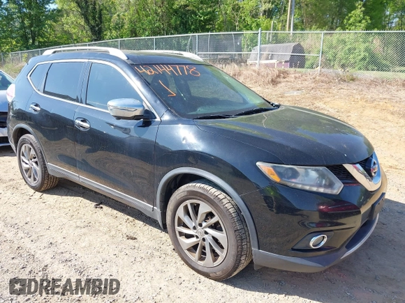 2015 Nissan Rogue SL with VIN 5N1AT2MV0FC879838, listed as a IAAI auction lot 42144778 with 200,965 mi miles. Bid and sale history available at carsss.com. Image 6.