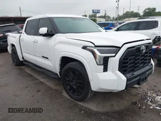 2024 Toyota Tundra SR5 with VIN 5TFLA5DB3RX181554, listed as a IAAI auction lot 42097442 with 33,397 mi miles and . Bid and sale history available at DreamBid. Image 1.