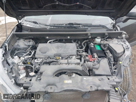 2019 Toyota RAV4 LE with VIN JTMF1RFV7KJ005465, listed as a IAAI auction lot 41559270 with 111,918 mi miles. Bid and sale history available at carsss.com. Image 10.