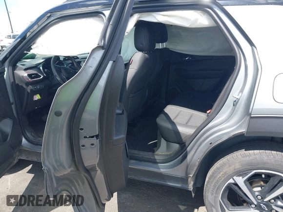 2023 Chevrolet TrailBlazer RS with VIN KL79MTSL4PB138320, listed as a IAAI auction lot 41920580 with 21,058 mi miles and . Bid and sale history available at DreamBid. Image 8.