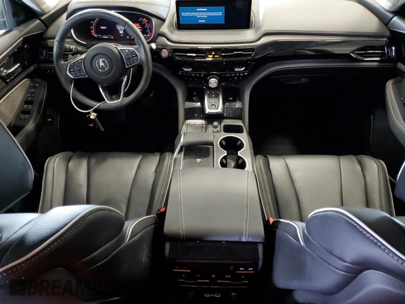 2023 Acura MDX Advance with VIN 5J8YE1H80PL038519, listed as a Copart auction lot 60231405 with 18,003 mi miles and Clean title. Bid and sale history available at DreamBid. Image 8.