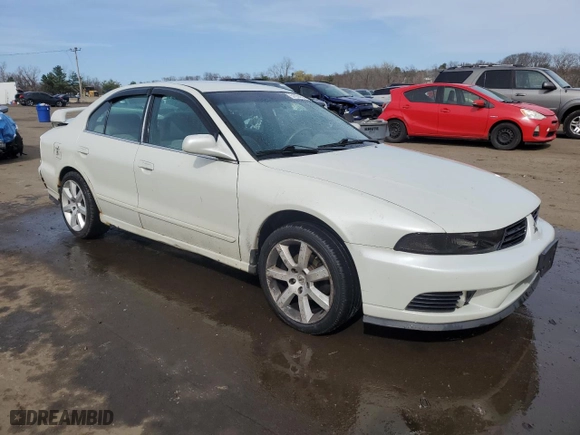 2003 Mitsubishi Galant ES with VIN 4A3AA46G83E125605, listed as a Copart auction lot 51954325 with 199,056 mi miles and Salvage Title. Bid and sale history available at carsss.com. Image 4.