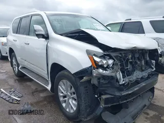 2014 Lexus GX 460 z VIN JTJBM7FX9E5075068, wystawiony jako IAAI lot #42174266 z przebiegiem 117 374 mil mil oraz . Historia ofert i sprzedaży dostępna na DreamBid. Obrazek 1.