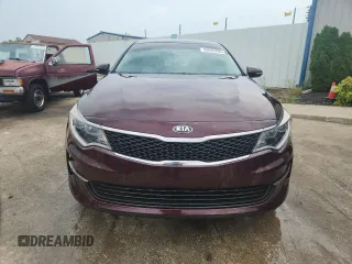 2016 Kia Optima LX with VIN 5XXGT4L31GG024108, listed as a Copart auction lot 60695765 with 92,417 mi miles and Salvage title. Bid and sale history available at DreamBid. Image 5.