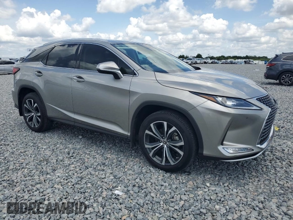 2022 Lexus RX 350 with VIN 2T2HZMAA2NC226184, listed as a Copart auction lot 55762575 with 18,331 mi miles and Salvage Title. Bid and sale history available at DreamBid. Image 4.