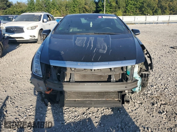 2014 Cadillac ELR z VIN 1G6RL1E4XEU602018, wystawiony jako Copart lot #74824784 z przebiegiem 90 159 mil mil oraz Tytuł czysty. Historia ofert i sprzedaży dostępna na DreamBid. Obrazek 5.