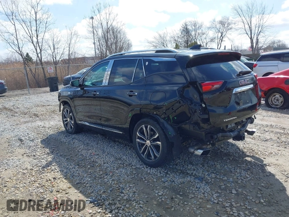 2020 GMC Terrain Denali with VIN 3GKALXEX6LL159014, listed as a IAAI auction lot 41867430 with 41,652 mi miles and . Bid and sale history available at DreamBid. Image 3.