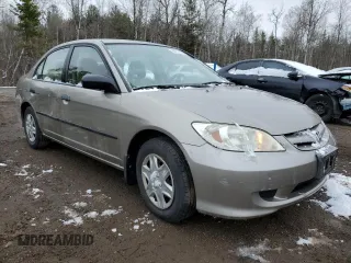 2005 Honda Civic VP with VIN 2HGES16345H018660, listed as a Copart auction lot 53133145 with 70,790 mi miles and Clean Title. Bid and sale history available at DreamBid. Image 4.