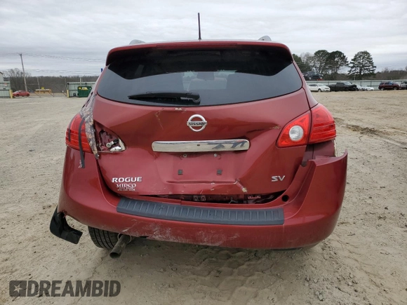 2013 Nissan Rogue S with VIN JN8AS5MT7DW526858, listed as a Copart auction lot 47649655 with 126,689 mi miles and Clean Title. Bid and sale history available at DreamBid. Image 6.