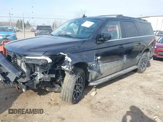 2023 Ford Expedition Max XLT with VIN 1FMJK1J84PEA51292, listed as a IAAI auction lot 41781143 with 55,651 mi miles and . Bid and sale history available at DreamBid. Image 6.