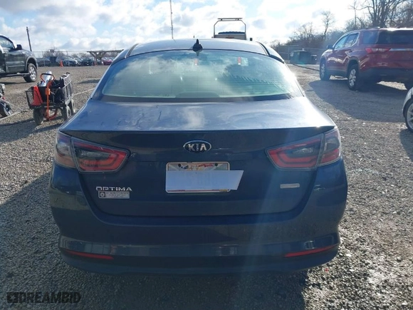 2014 Kia Optima Hybrid LX with VIN KNAGM4AD0E5064574, listed as a IAAI auction lot 41773748 with 250,994 mi miles. Bid and sale history available at carsss.com. Image 16.