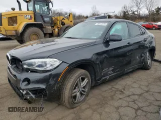 2019 BMW X6 xDrive35i with VIN 5UXKU2C5XK0Z62856, listed as a Copart auction lot 49813375 with 87,183 mi miles and Salvage Title. Bid and sale history available at carsss.com. Image 1.