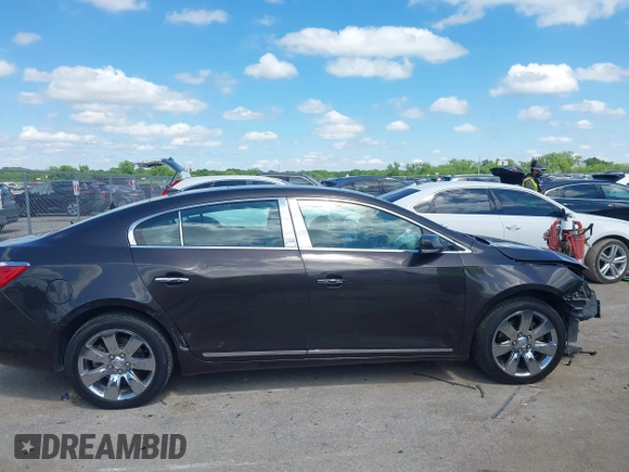 2013 Buick LaCrosse Premium 1 with VIN 1G4GF5E38DF197317, listed as a IAAI auction lot 42217095 with 202,520 mi miles and . Bid and sale history available at DreamBid. Image 13.