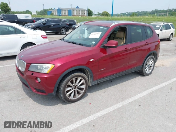 2014 BMW X3 xDrive28i with VIN 5UXWX9C59E0D24428, listed as a IAAI auction lot 42425981 with 240,699 mi miles and . Bid and sale history available at DreamBid. Image 18.
