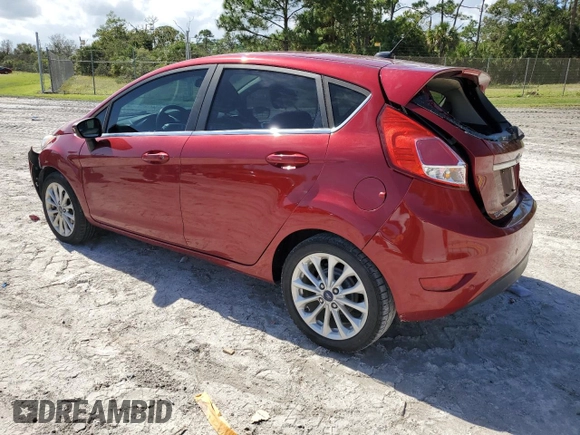 2017 Ford Fiesta Titanium with VIN 3FADP4FJXHM171163, listed as a Copart auction lot 77911114 with 80,171 mi miles and Salvage Title. Bid and sale history available at DreamBid. Image 2.
