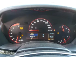 2016 Cadillac ATS-V with VIN 1G6AN5RY0G0100818, listed as a Copart auction lot 87074214 with 109,275 mi miles and Salvage Title. Bid and sale history available at carsss.com. Image 9.