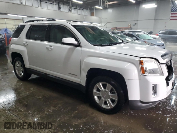 2012 GMC Terrain SLT-1 with VIN 2GKFLVE55C6180580, listed as a Copart auction lot 43970525 with 135,094 mi miles and Salvage Title. Bid and sale history available at carsss.com. Image 4.