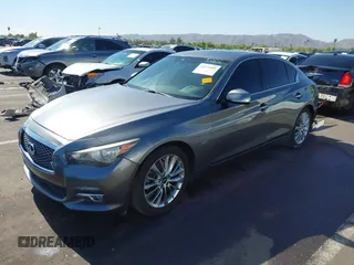 2017 Infiniti Q50 Premium z VIN JN1EV7AP5HM733602, wystawiony jako IAAI lot #42334405 z przebiegiem 174 058 mil mil oraz . Historia ofert i sprzedaży dostępna na DreamBid. Obrazek 17.