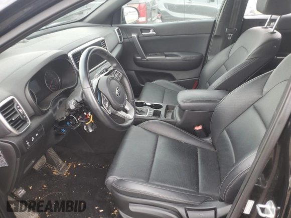 2021 Kia Sportage S with VIN KNDP6CAC1M7874734, listed as a Copart auction lot 53832835 with 29,559 mi miles and Salvage Title. Bid and sale history available at DreamBid. Image 7.