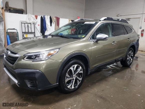 2021 Subaru Outback Touring with VIN 4S4BTAPC1M3175153, listed as a Copart auction lot 41708525 with 72,866 mi miles and Salvage Title. Bid and sale history available at carsss.com. Image 1.