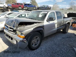 2004 Dodge Dakota SLT z VIN 1D7HL48N54S505341, wystawiony jako Copart lot #47163835 z przebiegiem 203 292 mil mil oraz Szkoda całkowita • Salvage title. Historia ofert i sprzedaży dostępna na DreamBid. Obrazek 1.