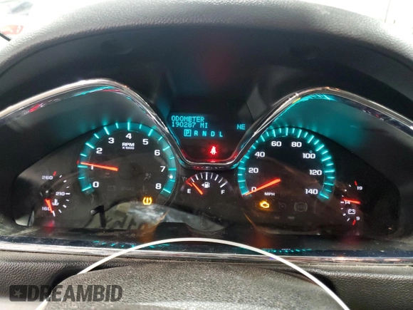2015 Chevrolet Traverse LT with VIN 1GNKVGKD4FJ364483, listed as a Copart auction lot 48001815 with 190,287 mi miles and Salvage title. Bid and sale history available at DreamBid. Image 9.