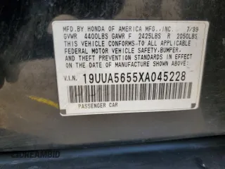 1999 Acura TL with VIN 19UUA5655XA045228, listed as a Copart auction lot 50270675 with 151,427 mi miles and Clean Title. Bid and sale history available at carsss.com. Image 12.