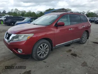 2014 Nissan Pathfinder SL with VIN 5N1AR2MN5EC685805, listed as a Copart auction lot 51467245 with 94,565 mi miles and Salvage title. Bid and sale history available at DreamBid. Image 1.