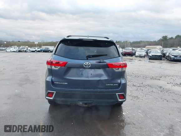 2019 Toyota Highlander Limited with VIN 5TDDZRFH0KS732251, listed as a IAAI auction lot 41020511 with 72,677 mi miles and . Bid and sale history available at DreamBid. Image 16.