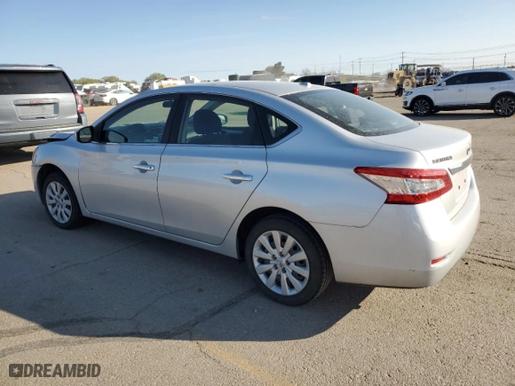 2015 Nissan Sentra SV with VIN 3N1AB7AP2FL668397, listed as a Copart auction lot 54011825 with 16,142 mi miles and Clean Title. Bid and sale history available at carsss.com. Image 2.