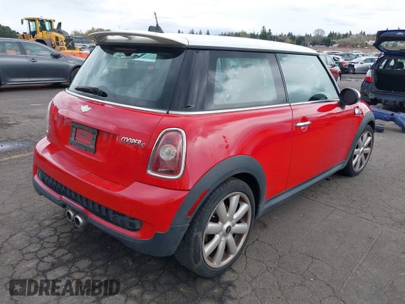 2008 MINI Hardtop S with VIN WMWMF73538TT89756, listed as a IAAI auction lot 41907020 with 139,789 mi miles and . Bid and sale history available at DreamBid. Image 4.