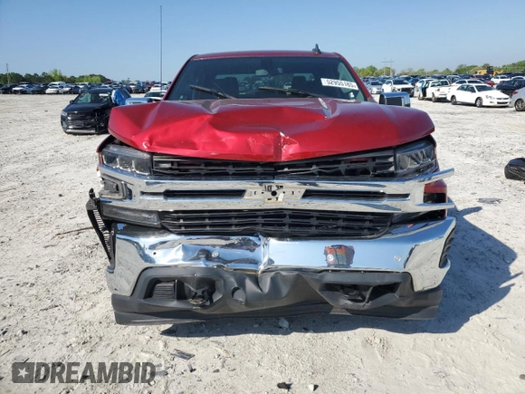 2022 Chevrolet Silverado 1500 LT with VIN 1GCUYDEDXNZ230192, listed as a Copart auction lot 52955185 with 39,586 mi miles and Salvage Title. Bid and sale history available at DreamBid. Image 5.