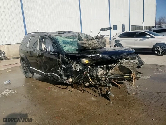 2018 Dodge Journey SE with VIN 3C4PDCABXJT236423, listed as a Copart auction lot 83836854 with 0 mi miles and Non Repairable. Bid and sale history available at carsss.com. Image 13.