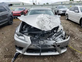 2016 Lexus IS 300/350 with VIN JTHCM1D27G5010703, listed as a Copart auction lot 58525745 with 50,046 mi miles and Salvage title. Bid and sale history available at DreamBid. Image 5.