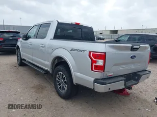 2018 Ford F-150 XL with VIN 1FTEW1CP8JKC66326, listed as a IAAI auction lot 41937917 with 204,091 mi miles. Bid and sale history available at carsss.com. Image 3.