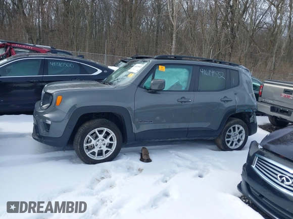 2021 Jeep Renegade Latitude with VIN ZACNJDB12MPN30483, listed as a IAAI auction lot 41619532 with Not Provided miles and . Bid and sale history available at DreamBid. Image 15.