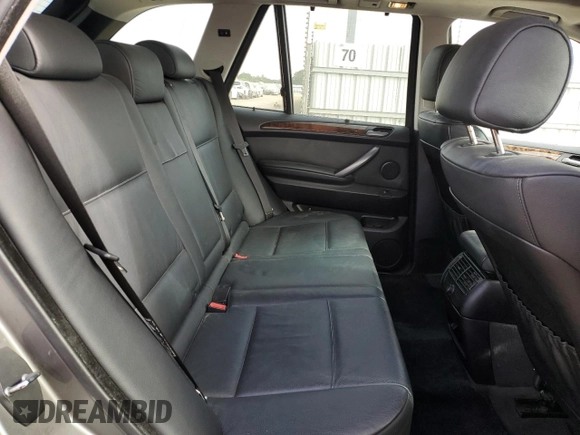 2005 BMW X5 3.0i with VIN 5UXFA13525LY02042, listed as a Copart auction lot 58061944 with 152,251 mi miles and Salvage Title. Bid and sale history available at carsss.com. Image 10.