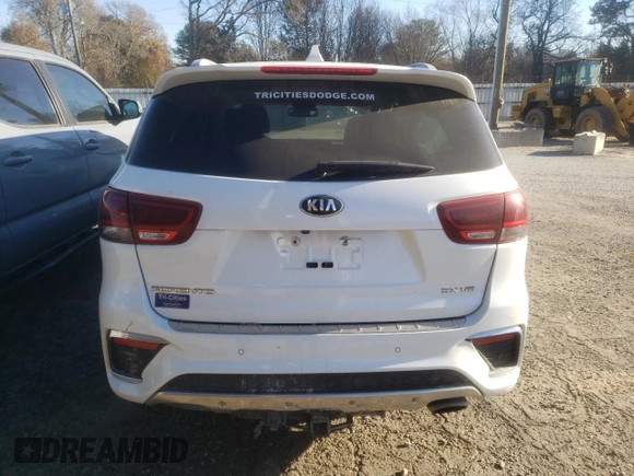 2020 Kia Sorento SX z VIN 5XYPKDA59LG686533, wystawiony jako Copart lot #75920984 z przebiegiem 84 627 mil mil oraz Szkoda całkowita • Salvage title. Historia ofert i sprzedaży dostępna na DreamBid. Obrazek 6.