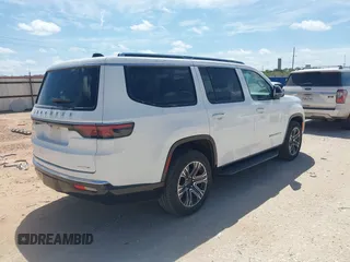 2024 Jeep Wagoneer Series II with VIN 1C4SJUBP2RS160017, listed as a IAAI auction lot 42555460 with 32,092 mi miles and . Bid and sale history available at DreamBid. Image 4.